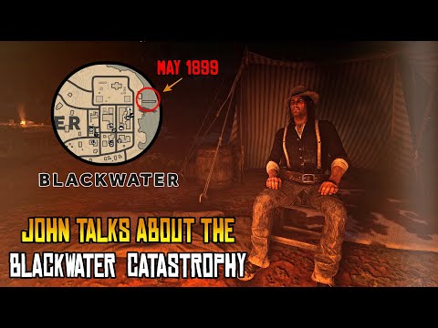 John Marston Talks About The Blackwater MASSACRE || RDR2 Campfire Stories