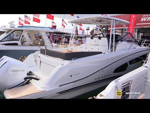 2020 Jeanneau Leader 10.5 Motor Boat - Walkaround Tour - 2020 Miami Boat Show