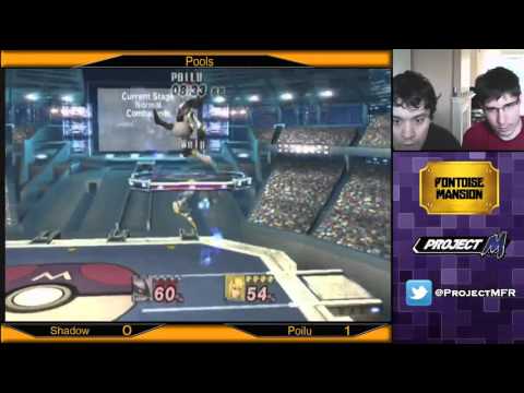 Pontoise Mansion # 1 -  Pools : Shadow (Falcon) VS  Poilu (Lucario)