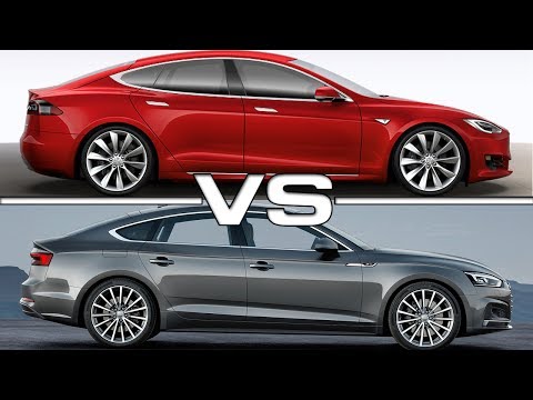 2017 Tesla Model S vs 2017 Audi A5 Sportback