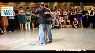 Nana Khocholava and Tate Di Chiazza dance on the milonga "ME GUSTA!" - En tus ojos de cielo