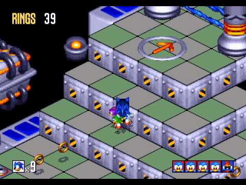 Sonic 3D : Flickies' Island Megadrive