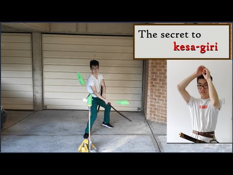 Improve Your Downwards Cuts [katana tameshigiri/sword talk]