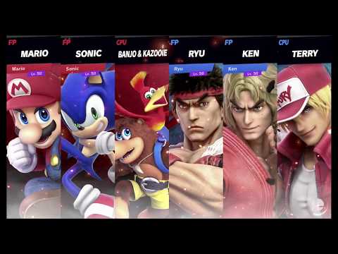 Super Smash Bros Ultimate Amiibo Fights – Request #13015 Platformers vs Fighters