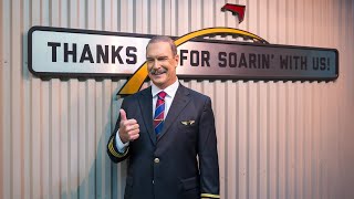 Patrick Warburton Returns as Chief Flight Attendant at Soarin’ Over California | Disneyland Resort