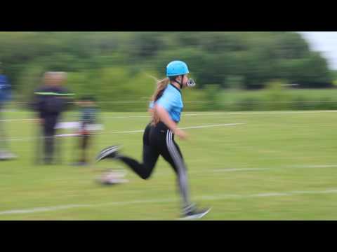 Okrskové kolo Liběšice 2017: štafeta SDH SLATINY ženy A (dorostenky) - 1. pokus