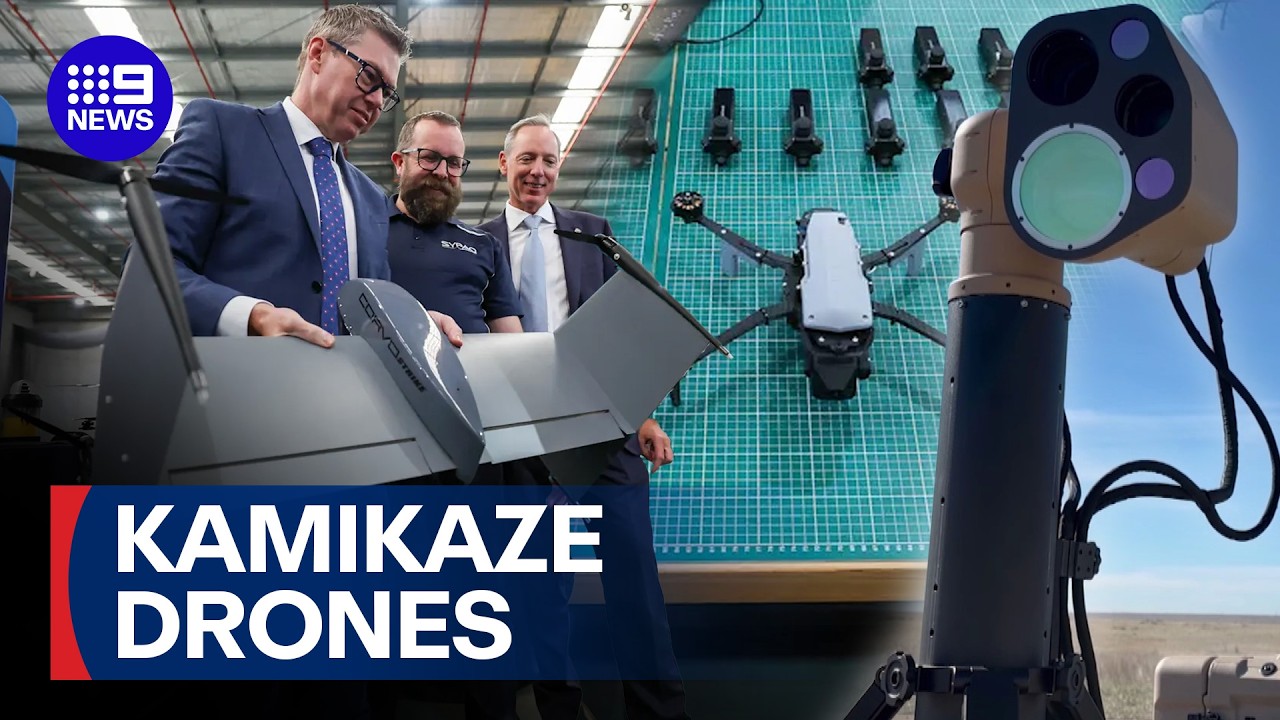 Drones and laser weapons to be added to Australia’s air defences | 9 News Australia