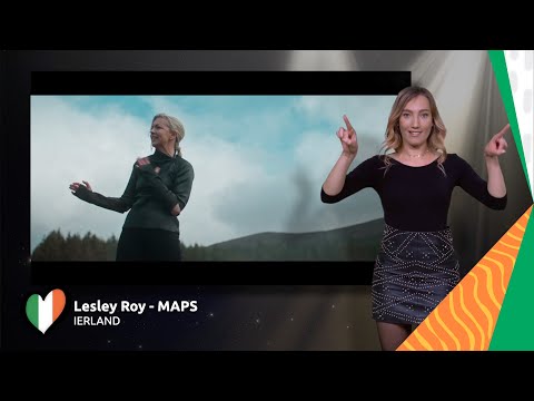 Lesley Roy - Maps | Ierland 🇮🇪 | Sign dance | ESC21