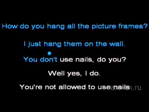 Housing: Nails in the Wall (English conversation)