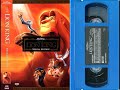 VHS Opening 12 Opening To The Lion King 1994 Special Edition 2003 VHS