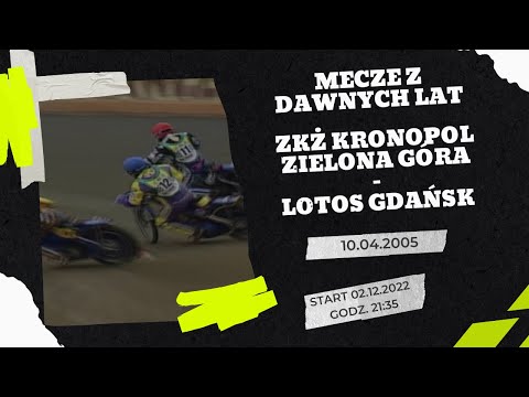 ZKŻ Kronopol Zielona Góra - Lotos Gdańsk - 10.04.2005r.