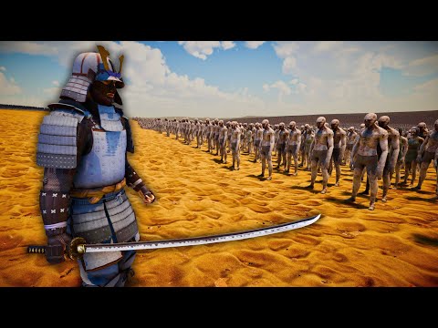 15 MILLION ZOMBIES vs 600,000 SAMURAI | UEBS 2