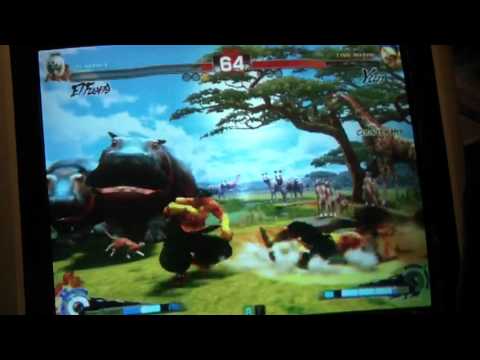 Game Galaxy SSF4AE 1/29/11 - 300 lb Eugene (ELF) vs. Jacob Ford (YU)