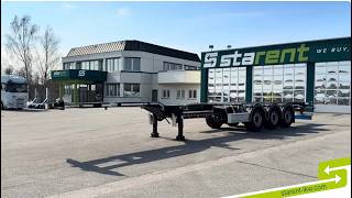 Semirimorchio portacontainer D-Tec D-TEC Flexitrailer LS ADR, 1x20 / 2x20 / 1x30 / 1x40 / 1x45 High nuovo | Immagine 4 - Autoline