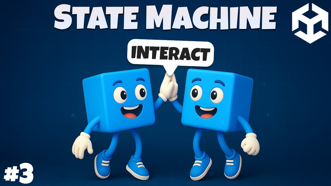 Unity StateMachine - Interaction using Interface (3/4)