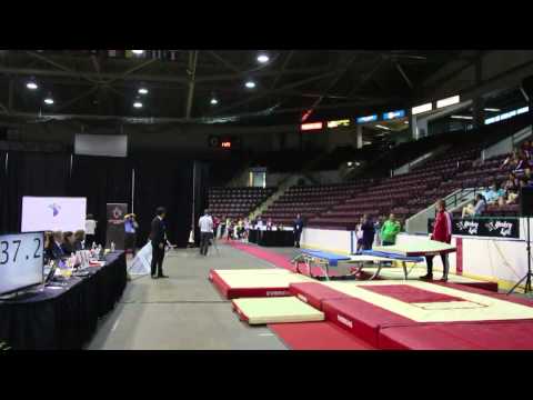 Jon Schwaiger -  DMT Prelims - 2014 Pan Am Senior Trampoline Championships
