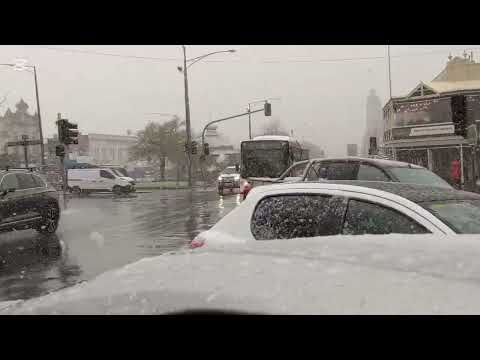 It's snowing in Australia! ❄️