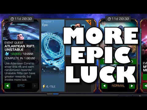 3rd EPIC Unstable Atlantean Rift 2 Master Rifts Marvel Contest Of Champions