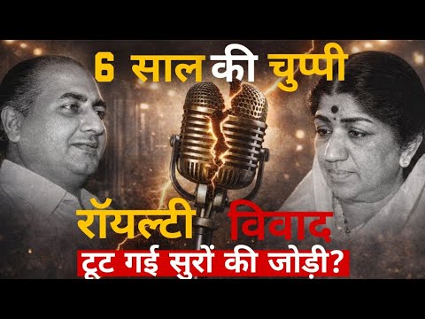 Popcorn Talk: 6 साल की चुप्पी! रॉयल्टी विवाद में आमने-सामने आए Mohammed Rafi और Lata Mangeshkar | अनसुना किस्सा