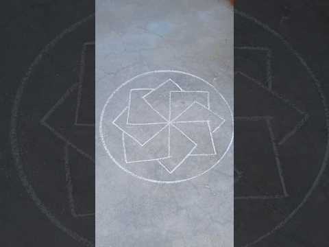 step by step onam pookalam design outline/athapookalam outline/simple onam pookalam