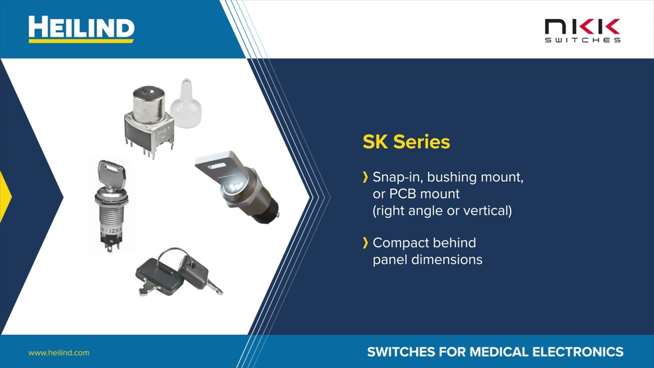 NKK Switches for Medical Electronics | Heilind Electronics