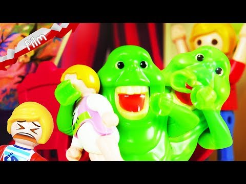 Playmobil Pogromcy Duchów| Dziecko zjedzone przez Slimera!