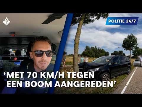 POLITIE 24/7 | Van de weg geduwd