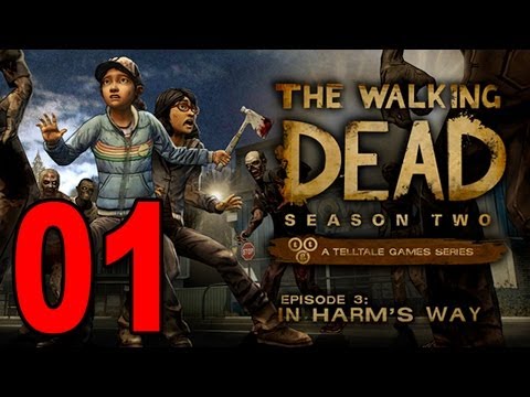 The Walking Dead Season 2 Episode 3 - Part 1 - In Harm's Way (Walkthrough)
