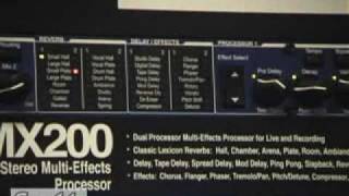 Video thumbnail for Lexicon MX200 by SamAshdotcom