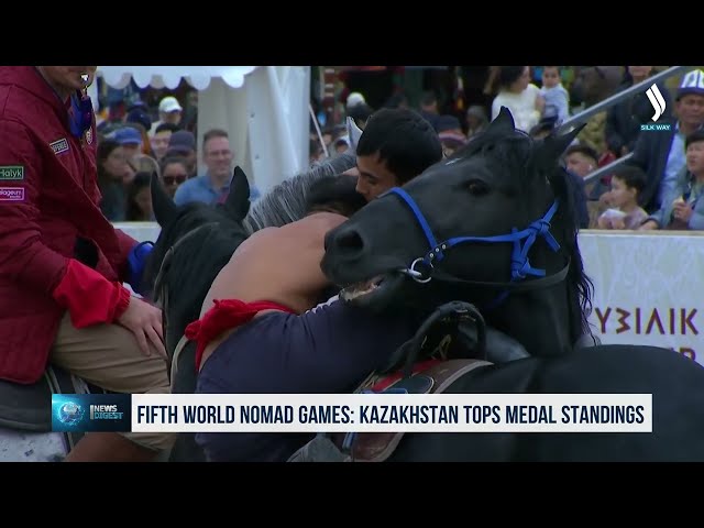 Fifth World Nomad Games: Kazakhstan tops medal standings