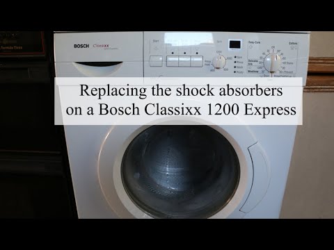 Changing the shock absorbers on a Bosch ClassiXX 1200 Express