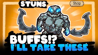 Stone Golem & Daggerangs – It’s Knife to Meet You but Your Buffs Are Mine | Backpack Battles