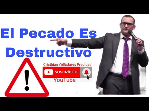 El Pecado Es Destructivo - Romanos 6:23 - Pastor David Gutiérrez.