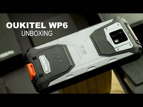 OUKITEL WP6: Unboxing The First Rugged Phone With Both 10000 mAh and 48MP Triple Cameras