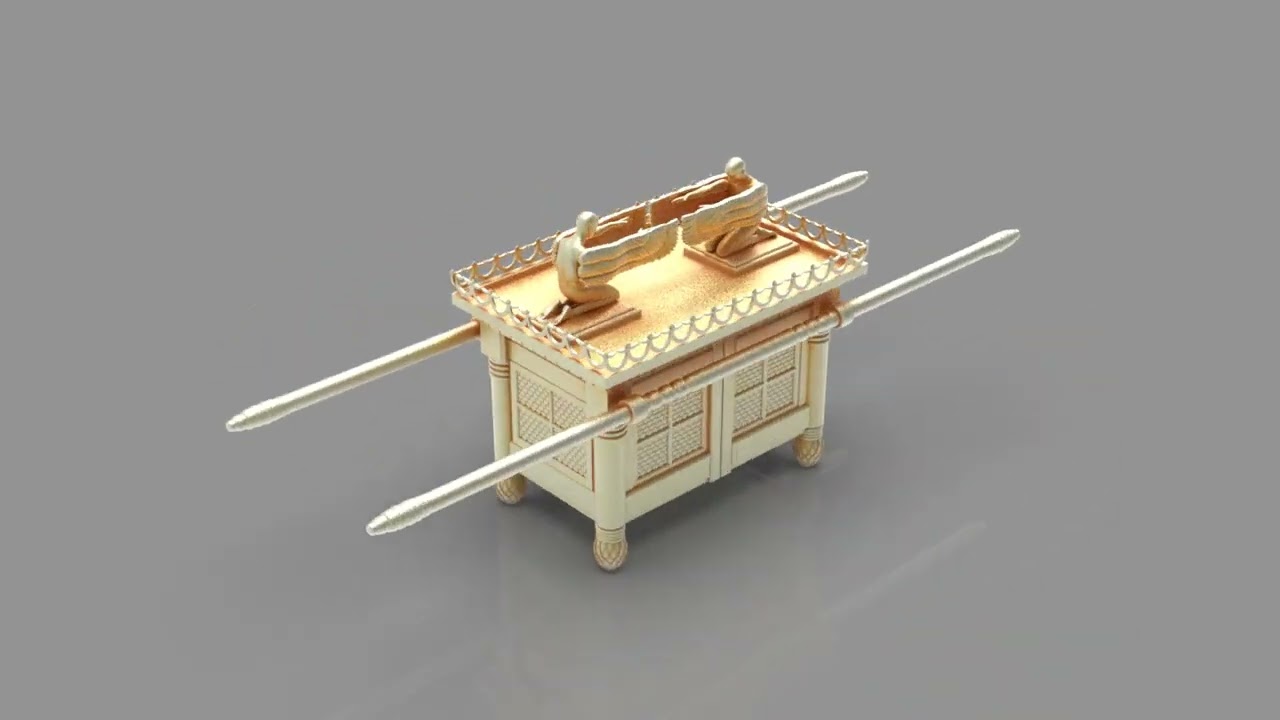 El Arca de la Alianza - Alta Calidad Modelo 3D