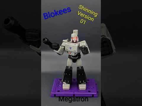 3 Minute Reviews #Blokees #transformers #shiningversion #decepticons #megatron #vol1 #leader