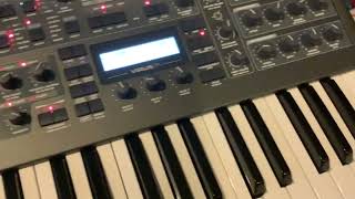 Video thumbnail for First test Access Virus TI2 Darkstar Keyboard Synthesizer by Guitars and Synths