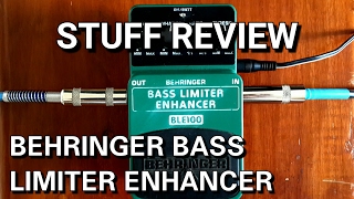 Video thumbnail for STUFF REVIEW | BEHRINGER BASS LIMITER ENHANCER BLE100 [HD] by Sandraupa Channel