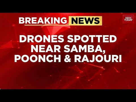 Five Pakistani Drones Spotted Near LOC, IB; Army Opens Fire, Search Ops Launched | India Today News