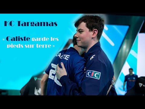 Targamas "Caliste a toutes les raisons de prendre la grosse tête mais il garde les pieds sur terre"