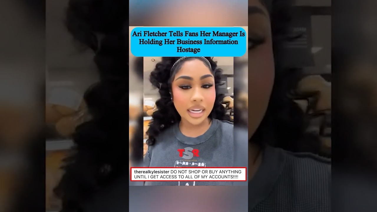 Ari Fletcher Goes OFF On Her Ex Manager! #celebrity