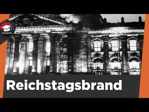 The Reichstag fire of 1933 explained simply - cause, Reichstag fire, consequences - Reichstag fir...