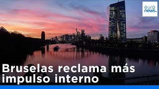 Bruselas reclama más impulso interno y coloca a España a la cabeza del crecimiento con un 2,9%