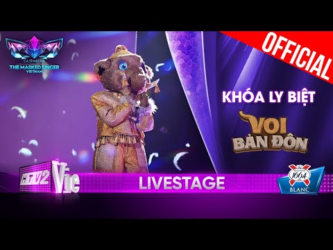 Khóa Ly Biệt đong đầy nỗi niềm day dứt của Voi Bản Đôn | The Masked Singer Vietnam 2023 [LiveStage]