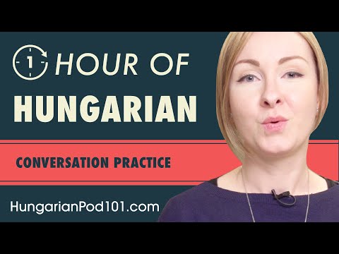 1 Hour of Hungarian Conversation Practice - Improve Speaking Skills