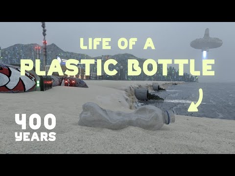 Life of a Plastic Bottle | Timelapse of the next 400 years