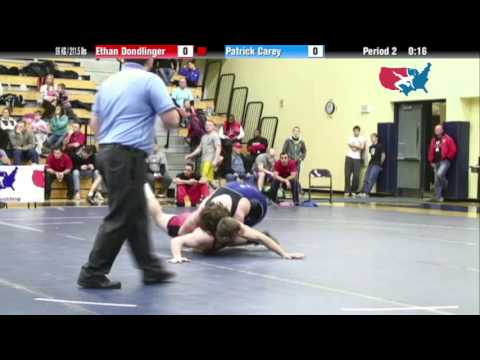 GR 96 KG - SF - Ethan Dondlinger (USOEC) vs. Patrick Carey (TWC)