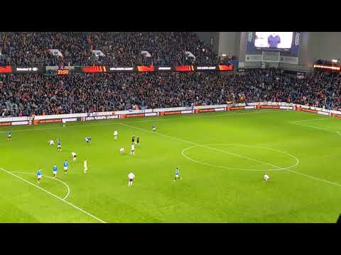 Glasgow Rangers v Sparta Prague Full Time 2-0