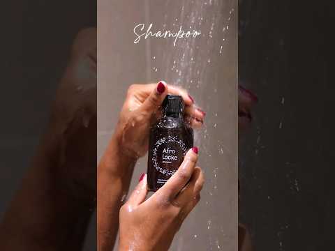 🧑🏾‍🦱 Afrohair washday with @afrolocke.de #shorts #shortsyoutube #afrohairstyles