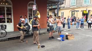 Secondhand Street band, New Orleans French quarter